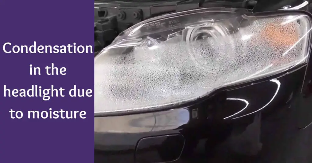 condenstaion inside the headligh-Why One Headlight Shines Brighter than the Other